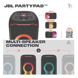 اسپیکر قابل حمل بلوتوثی ضدآب جی بی ال مدل Party Box Ultimate